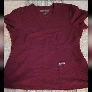 Womens greys anatomy scrub top